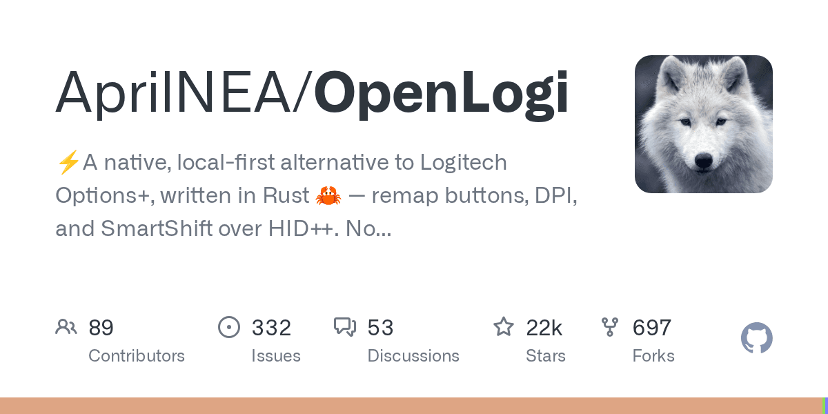 AprilNEA/OpenLogi preview