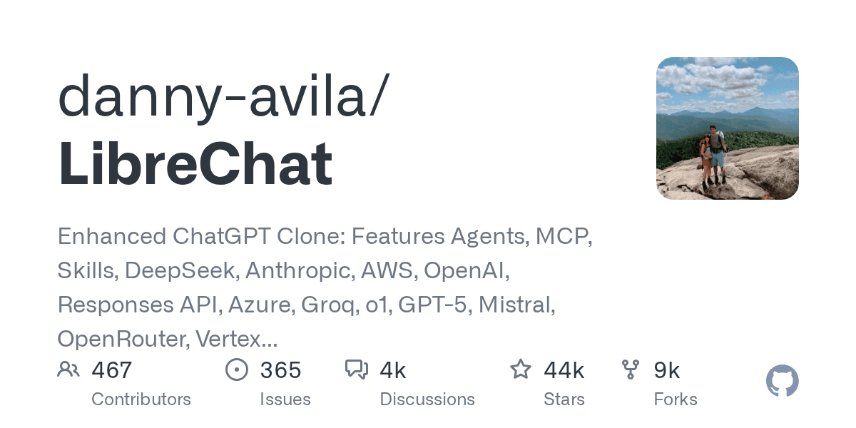 danny-avila/LibreChat preview