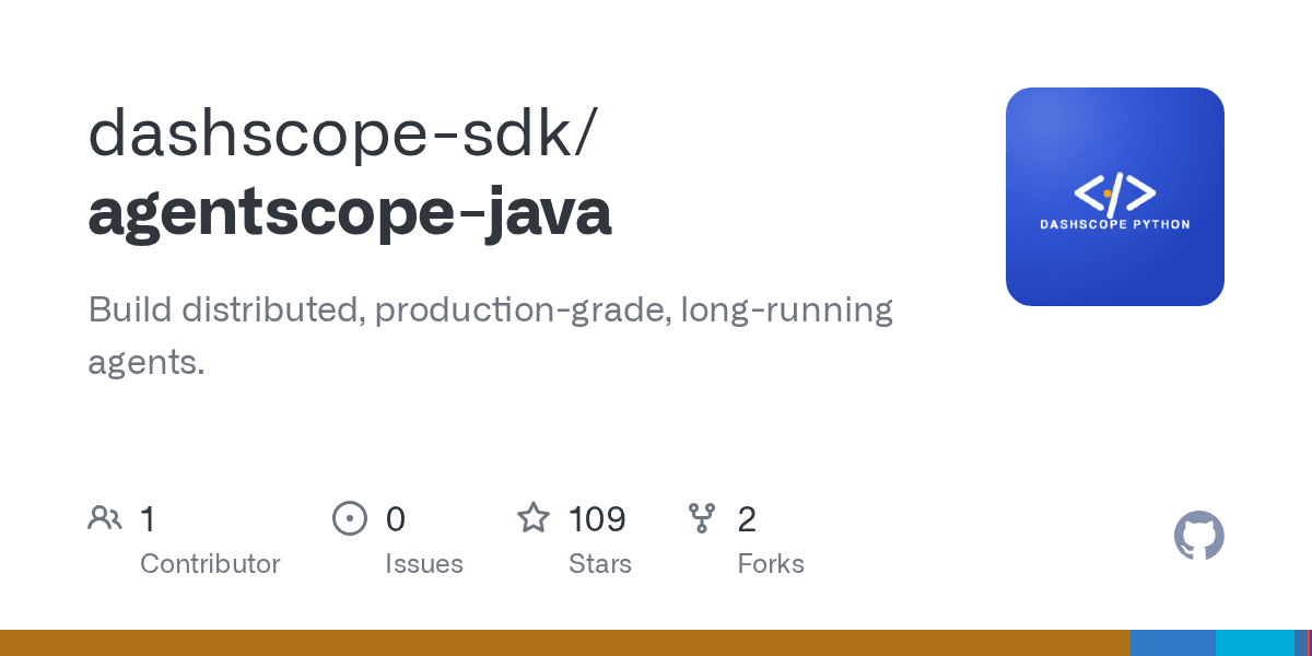 dashscope-sdk/agentscope-java preview