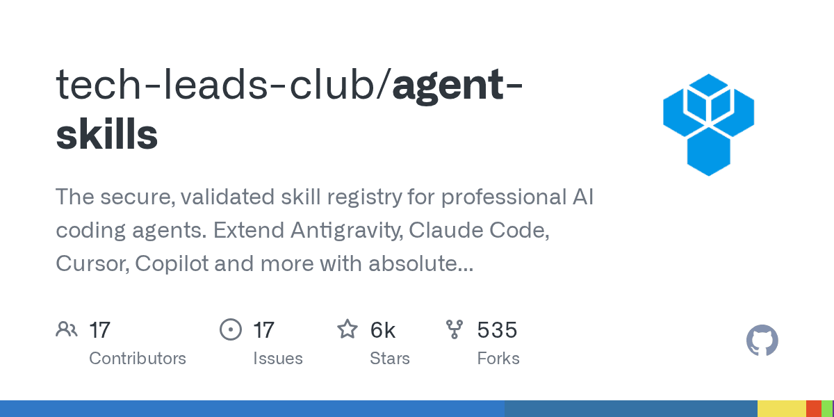tech-leads-club/agent-skills preview